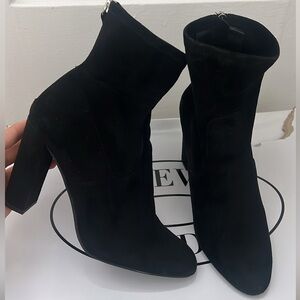 Steve Madden Black Heeled Boots
